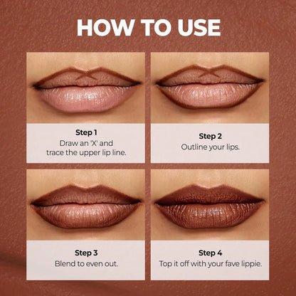 Last Day: Buy 1 Get 1 Free — Dermellea Precision-Glide Lip Liner