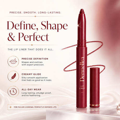 Last Day: Buy 1 Get 1 Free — Dermellea Precision-Glide Lip Liner