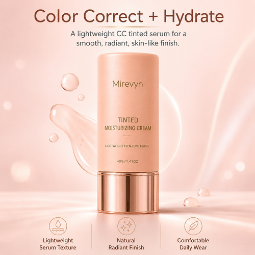 Mirevyn CC Tinted Serum –✨ Color-Correcting Hydration for Even-Looking Skin