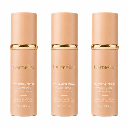 Dermellea 4-in-1 Color Changing Foundation Serum