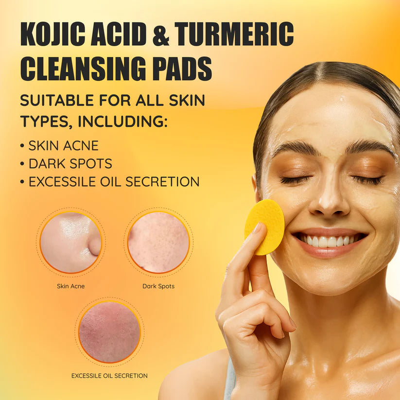 Turmeric & Kojic Acid Cleansing Pads (20 Pads)