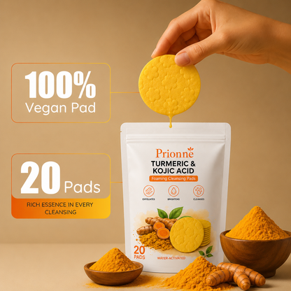 Turmeric & Kojic Acid Cleansing Pads (20 Pads)