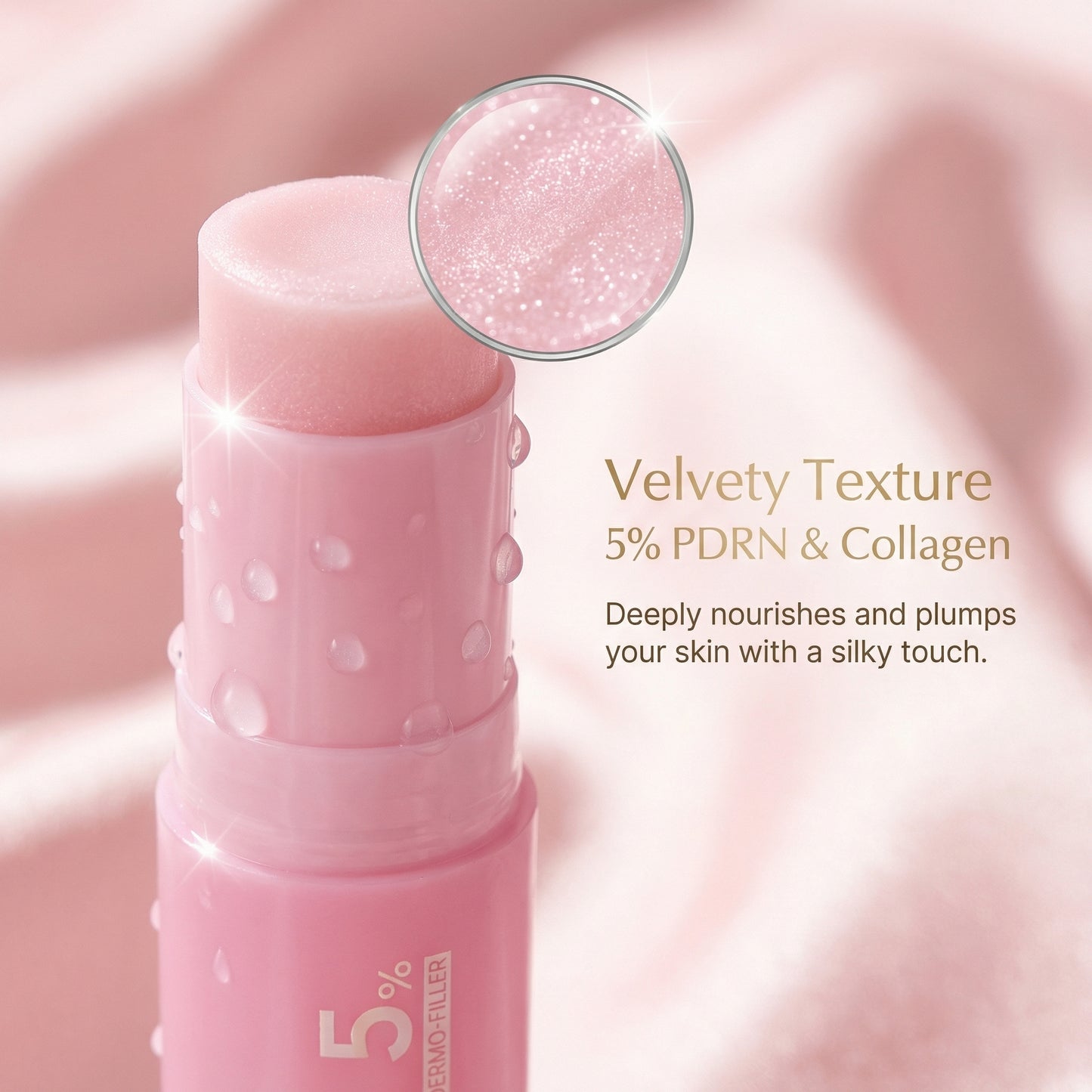 Dermellea Pink Collagen Plumping Multi Balm – Firm, Smooth & Youthful Skin