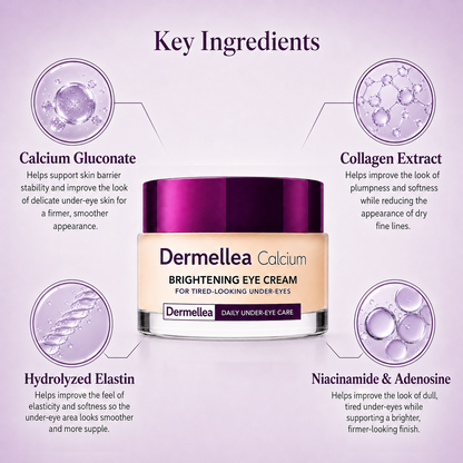 🔥Last Day Buy 1 Get 1 Free Dermellea Calcium Brightening Eye Cream