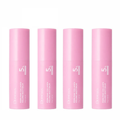 Last Day Buy 1 Get 1 Free Dermellea Korean PDRN Pink Collagen Volume Multi Balm