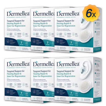 Dermellea™ HEARING REPAIR MICRONEEDLE PATCHES ✅ Targets Hearing Loss, Tinnitus, Ear Infections, Balance Disorders, and Age-Related Ear Degeneration.