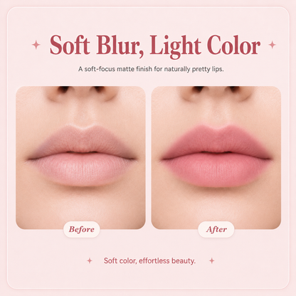 Last Day Buy 1 Get 1 Free Dermellea Soft Blur Lip & Cheek Tint