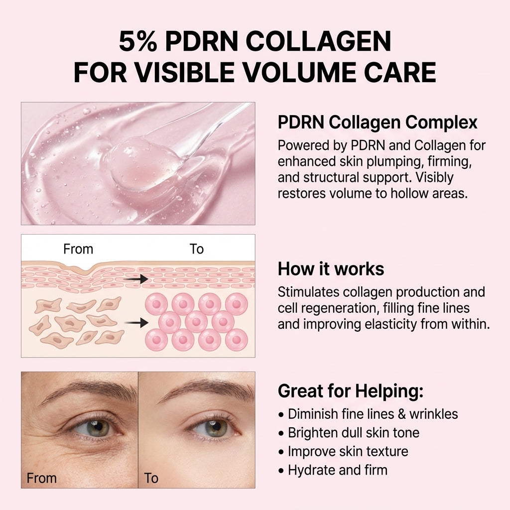 Dermellea Pink Collagen Plumping Multi Balm – Firm, Smooth & Youthful Skin