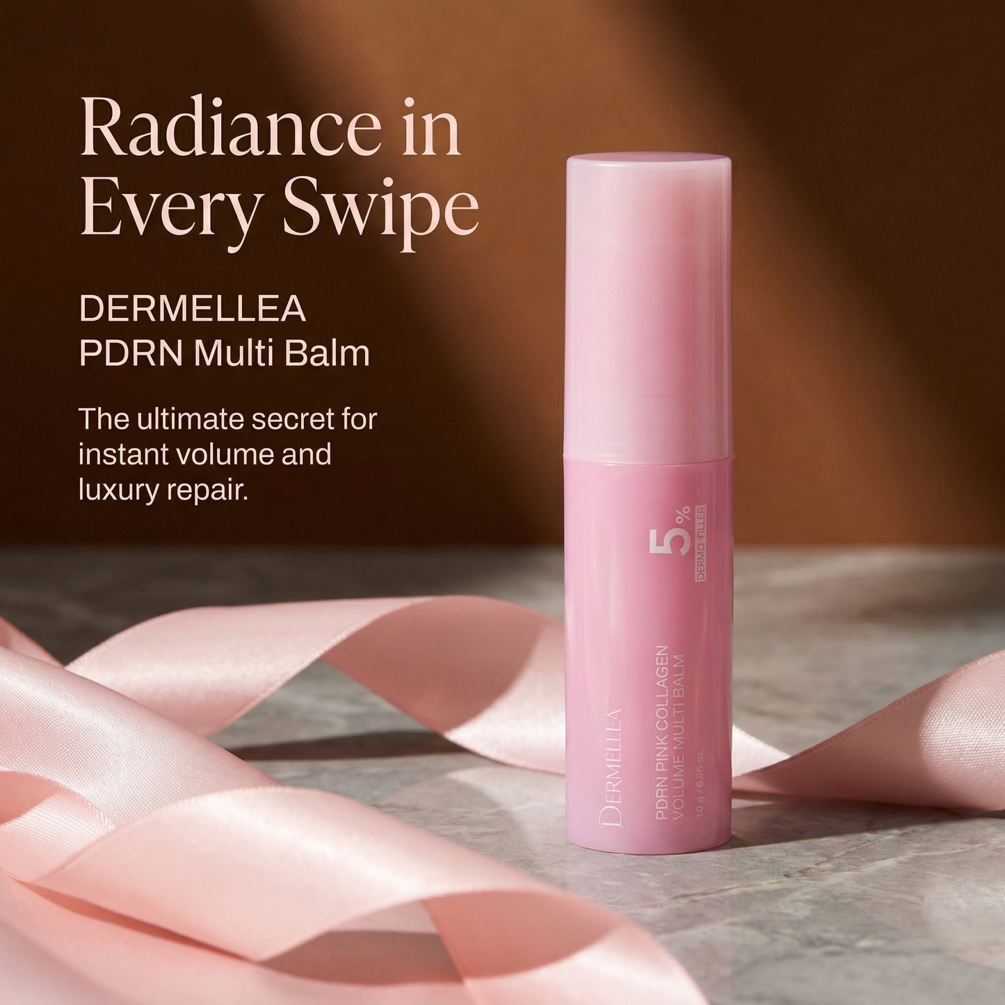 Dermellea Pink Collagen Plumping Multi Balm – Firm, Smooth & Youthful Skin
