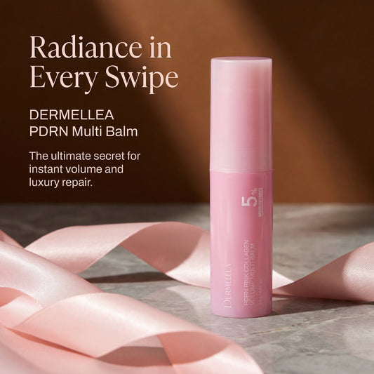 Dermellea Pink Collagen Plumping Multi Balm – Firm, Smooth & Youthful Skin