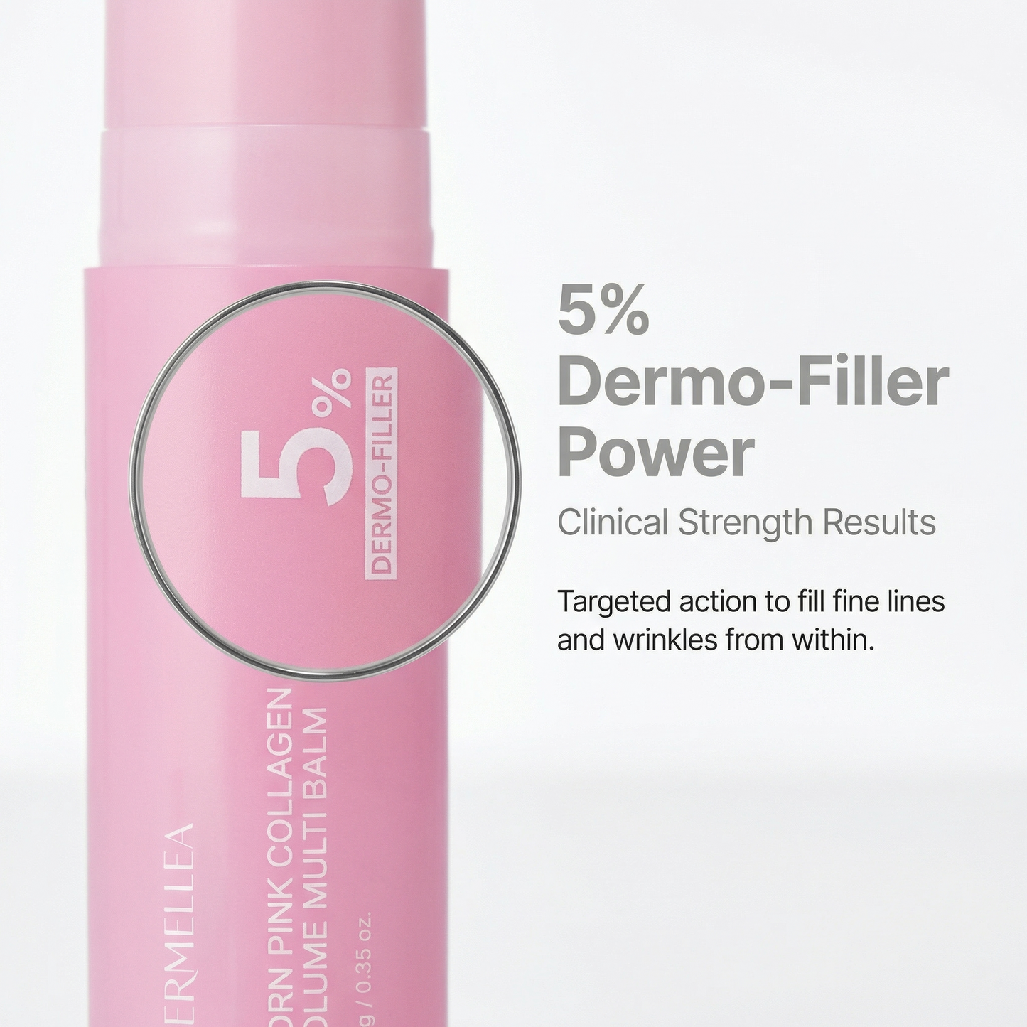 Dermellea Pink Collagen Plumping Multi Balm – Firm, Smooth & Youthful Skin