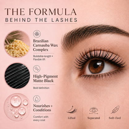 ⚡Last Day Buy 1 Get 1 Free❤️‍🔥Peauvelle Lengthening & Volumizing Mascara